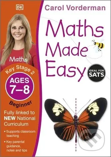 Maths Made Easy: Beginner, Ages 7-8 - Carol Vonderman - kniha z kategorie 1. stupeň