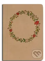 Notes tečkovaný A6 kraft Kruh