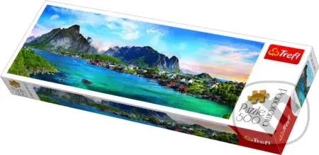 Panoramatické puzzle Lofoty, Norsko - puzzle z kategorie Přírodní scenérie