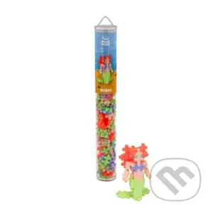 Mořská panna (Plus-Plus stavebnice tuba) - puzzle z kategorie 60 - 300 dílků