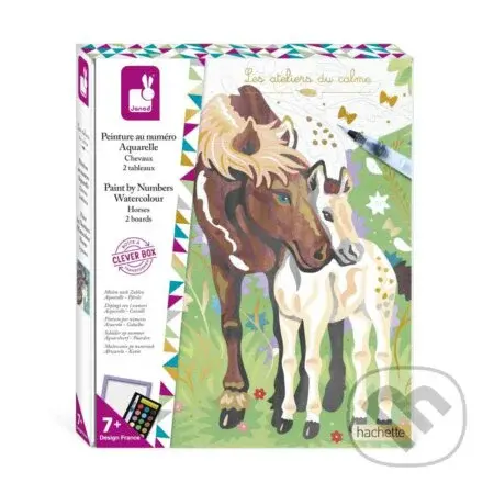 Maľovanie podľa čísel Kone (Janod Atelier Sada Maxi od 7 rokov)