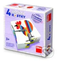 Drevené kocky Kohút 4 - hra z kategorie Stavebnice