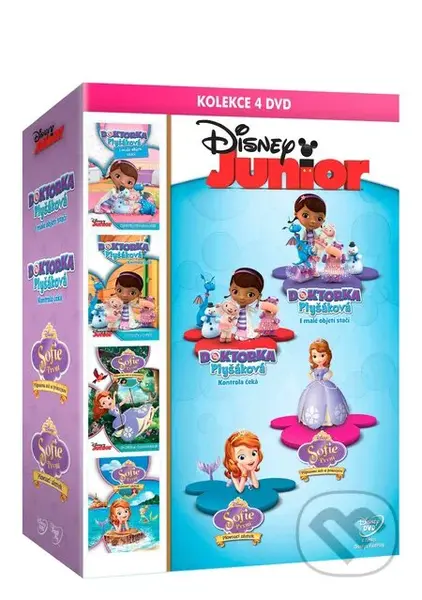 Doktorka Plyšáková + Sofie První kolekce (4 DVD) - Jamie Mitchell, Norton Virgien - film z kategorie Animované filmy