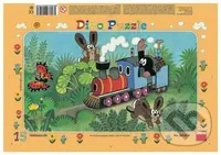 Krtko a lokomotíva - puzzle z kategorie 15 - 60 dílků
