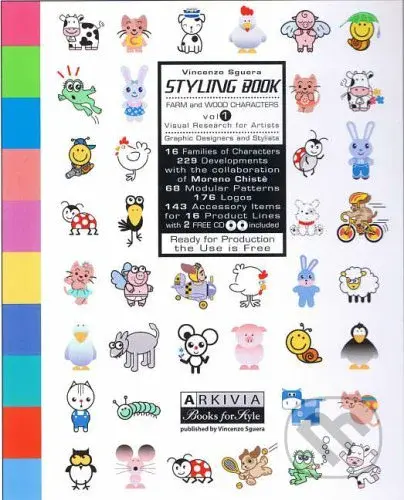 Styling Book (Volume 1) (Farm and Wood Characters) - kniha z kategorie Umění, design a architektura