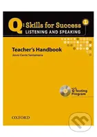 Q: Skills for Success: Listening and Speaking 1 - Teacher´s Handbook with Q Testing Program - kniha z kategorie Jazykové učebnice a slovníky