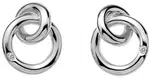 Hot Diamonds Náušnice Eternity Interlocking Stud DE308