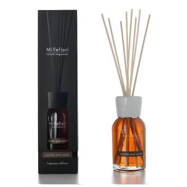 Millefiori Milano Aróma difuzér Natural Vanilla & Wood 100 ml