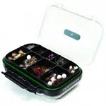 Wychwood muškárska krabička vuefinder flybox large double slot foam