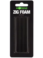 Korda penové valčeky zig foam - čierna