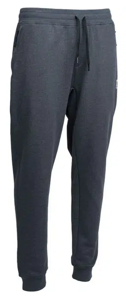 Nash tepláky make it happen badge joggers grey marl - m