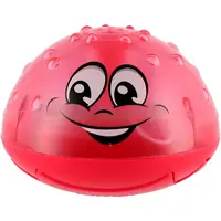 Teddies Hračka do vody Fontánka 10 cm červená