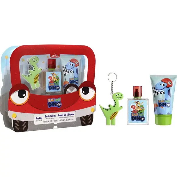 EP Line kosmetika Toaletná voda Eau my Dino kozmetický set a kľúčenka