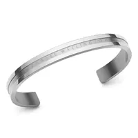 Daniel Wellington Pôvabný oceľový pevný náramok Elan DW0040014 16,5 cm