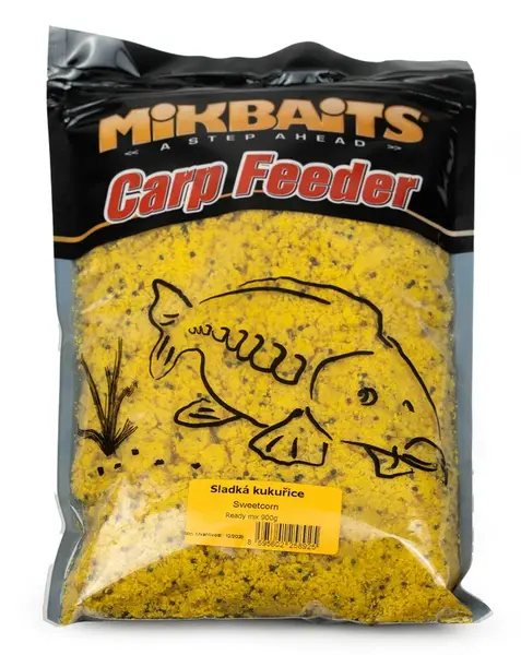 Mikbaits vlhčený ready mix 900 g - sladká kukurica