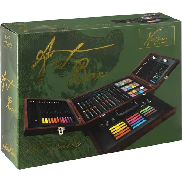 Drevená maliarska rozkladacia kazeta