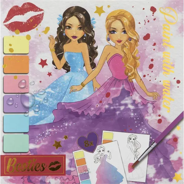 Maľovanie s vodou Besties