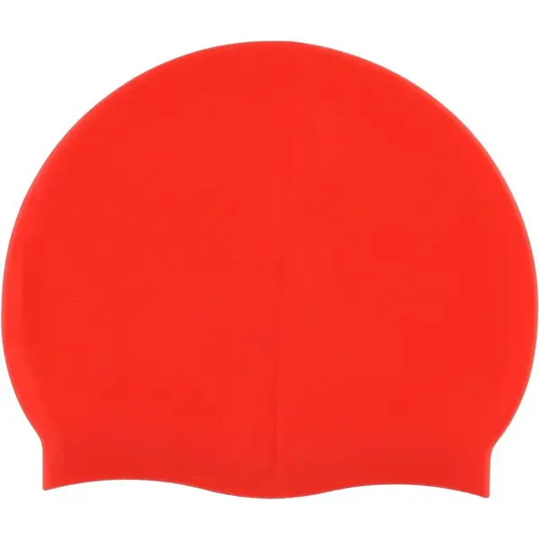 Teddies Kúpacia čiapka detská silikónová červená