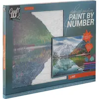 Diamantové maľovanie jazero 40x50cm