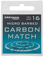 Drennan háčiky carbon match - veľkosť 20