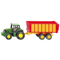 Siku John Deere 7530 s prívesom na siláž 1:55