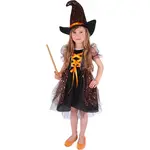 Rappa Kostým Čarodějnice Hvězdička vel. 104 - 113 cm