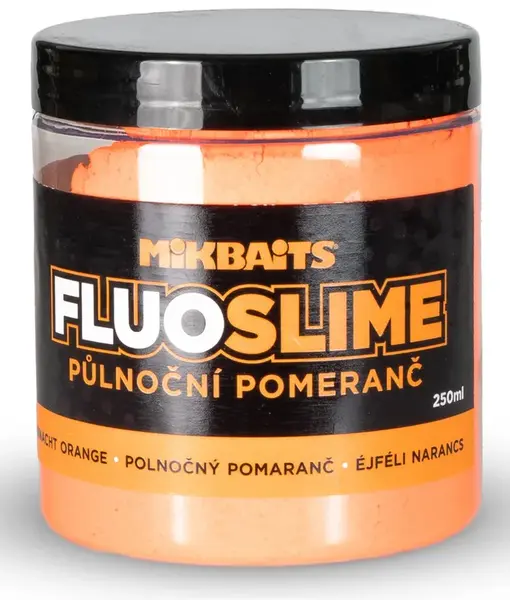 Mikbaits obaľovací dip fluo slime 100 g-polnočný pomaranč