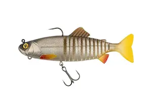 Fox rage gumová nástraha jointed replicant silver ghost - 20 cm 120 g