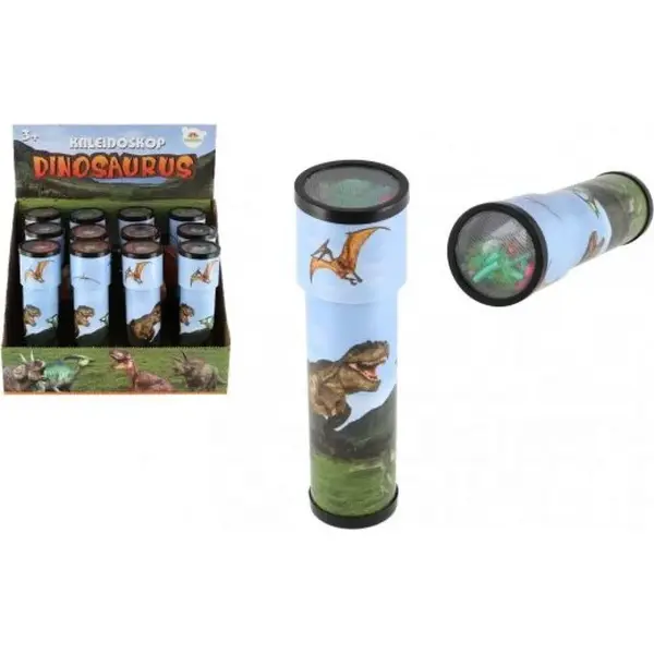 Teddies Kaleidoskop Dinosaurus plast 16,5 cm