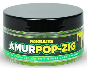 Mikbaits plávajúce boilie v dipe amur range zig ultra 100 ml 15 mm