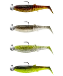 Savage gear gumová nástraha cannibal shad clearwater mix 4+4 - 8 cm 5 g 7,5 g #2/0
