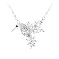 Preciosa Krásny náhrdelník Kolibrík Gentle Gem 5290 00