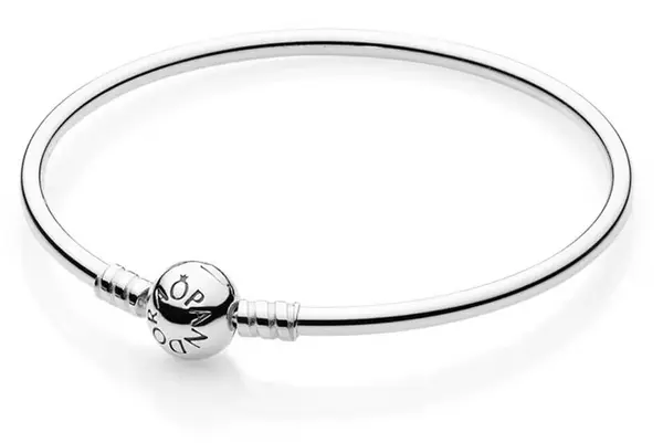 Pandora Pevný strieborný náramok 590713 19 cm