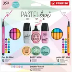 Súprava STABILO Pastellove 35 ks sada