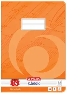 Sešit notový A4/8 listů