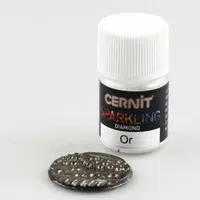 Efektový prášek Cernit 5g – Diamond Gold