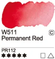 Akvarelová barva Mijello 15ml – 511 Permanent Red