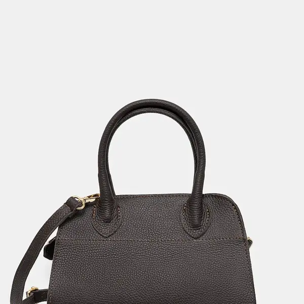 Kožená kabelka Answear.LAB hnědá barva