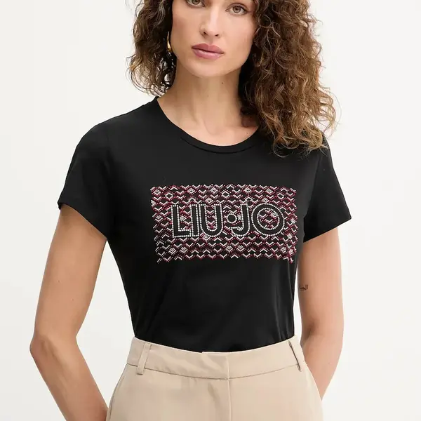 Bavlněné tričko Liu Jo