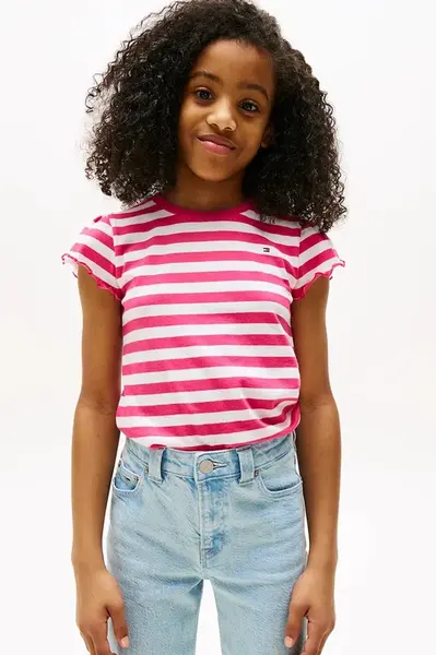 Dětské bavlněné tričko Tommy Hilfiger