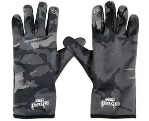 Fox rage rukavice thermal camo gloves - m
