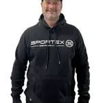 Sportex rybářská mikina s kapucí černá - m