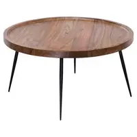 MID.YOU KONFERENČNÍ STOLEK, barvy sheesham, dřevo, 75/75/39 cm