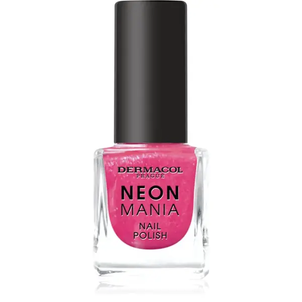 Dermacol Neon Mania lak na nehty odstín 1 Pink Chic 5 ml