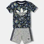 Dětská bavlněná souprava adidas Originals tmavomodrá barva, JY3017