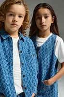 Dětská riflová košile Emporio Armani