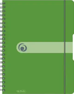Blok spirálový A4/80 listů, jablkově zelený