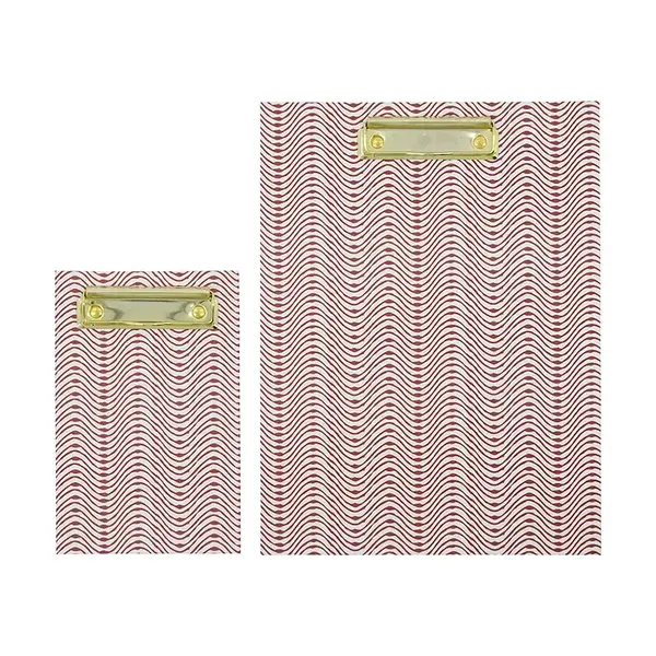 Psací podložka House Doctor HDClip 24 x 32 cm 2-pack červená barva