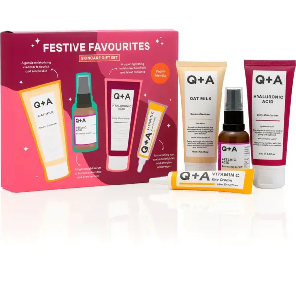 Q+A Festive Favourites dárková sada na obličej