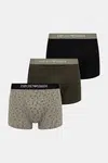 Boxerky Emporio Armani Underwear 3-pack pánské, zelená barva, EM000260 AF10800
